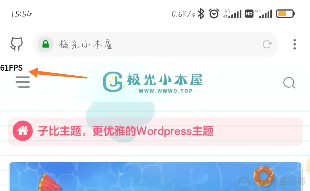 图片[1]-给WordPress网站加上FPS帧率显示-追逐流星的猫